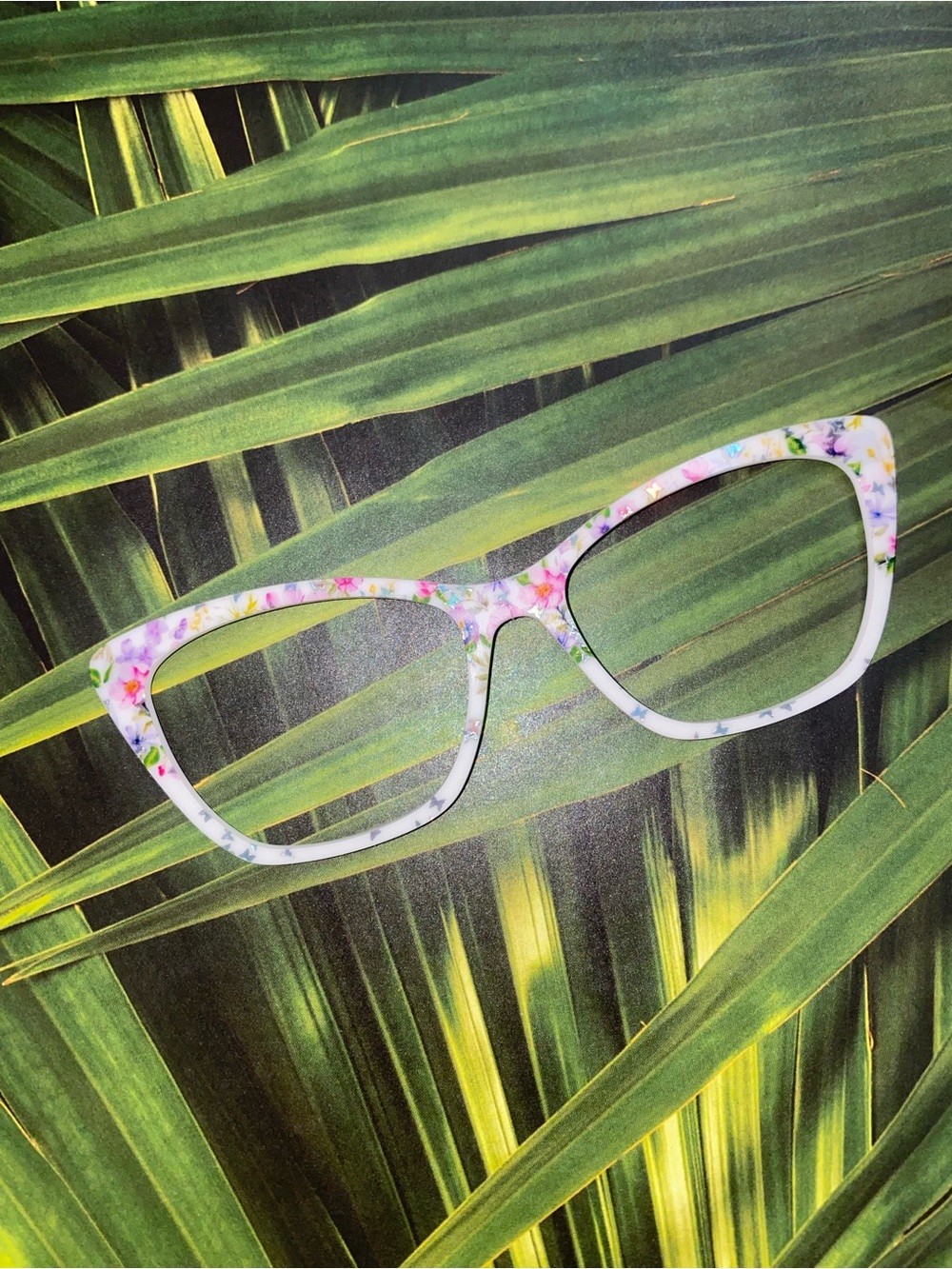 Pair Eyewear WANDA toppers white floral butterfly